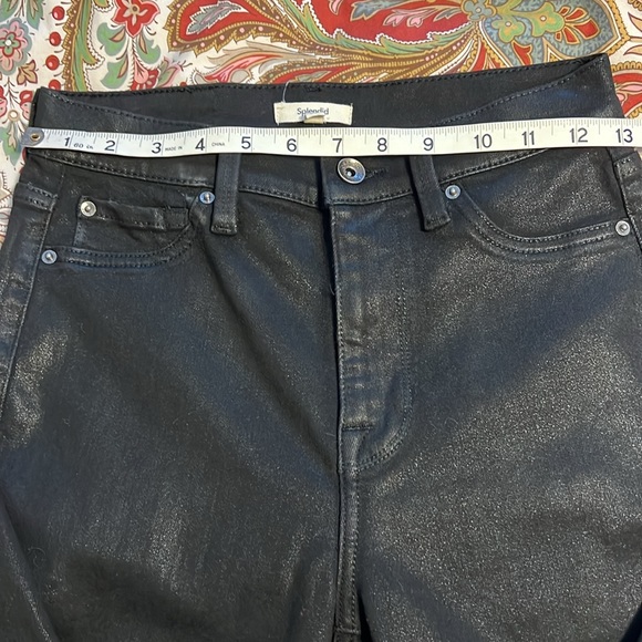 SPLENDID HIGH WAIST COATED SKINNY ANKLE JEAN - Picture 11 of 12